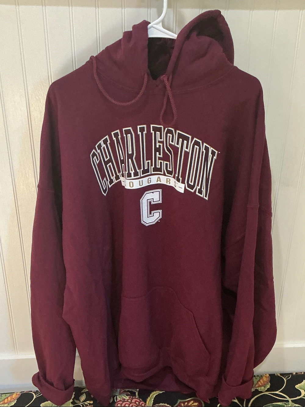 Gildan Maroon Charleston Cougars Pullover Hoodie
